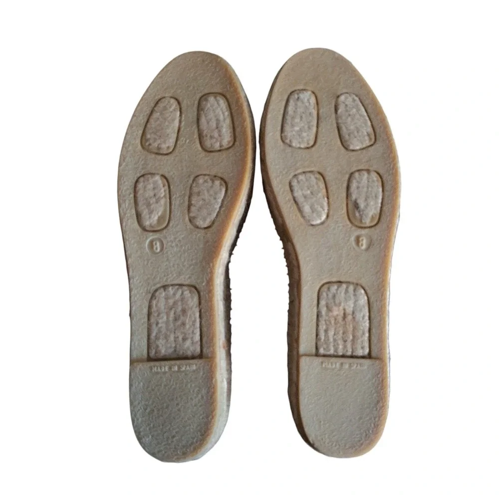 Tory Burch Women 8 Blanton Boat Espadrille‎ Shoes Lace Up Coastal Grandma NWOB